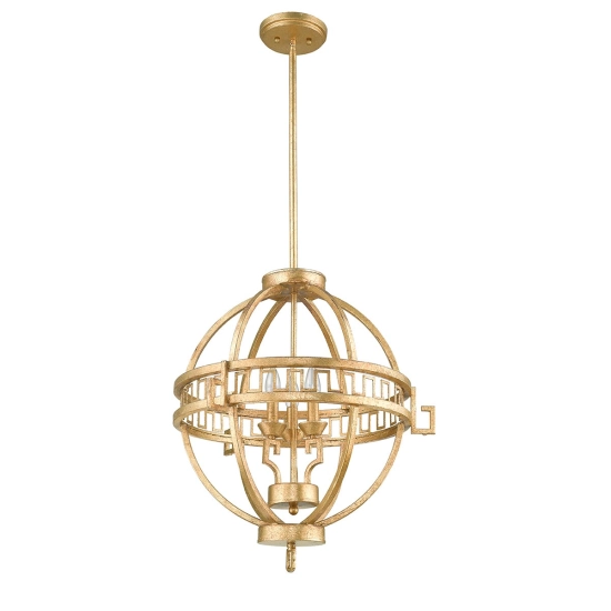 Lampa wisząca Lemuria – 3 źródła światła GN-LEMURIA-3P-A Elstead Lighting