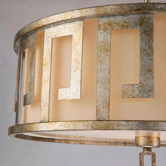 Duża lampa wisząca Lemuria – 3 źródła światła GN-LEMURIA-P-L Elstead Lighting