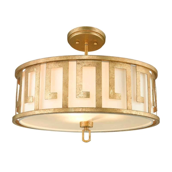 Duża lampa wisząca Lemuria – 3 źródła światła GN-LEMURIA-P-L Elstead Lighting