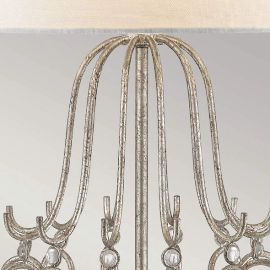 Lampa stołowa Stella – 1 źródło światła – Przecierane srebro GN-STELLA-TL-SV Elstead Lighting
