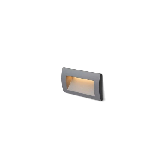 GORDIQ L wpuszczana antracyt 230V LED 3W IP65 3000K R12538 Rendl light studio - zdjęcie produktu
