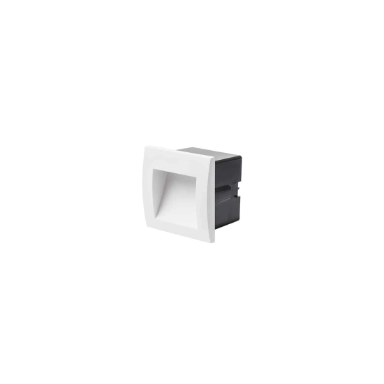 GORDIQ M wpuszczana biała 230V LED 3W IP65 3000K R12535 Rendl light studio