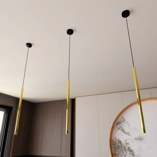 Lampa wisząca SELTER 1 GOLD 1332/1 EMIBIG Lighting