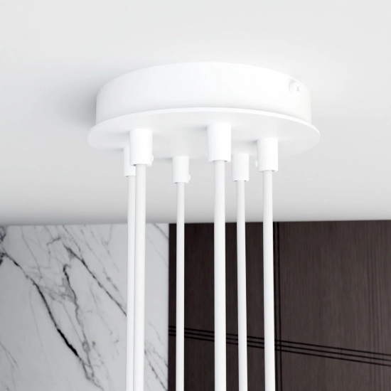 Lampa wisząca MODUS 6 WHITE 1340/6 EMIBIG Lighting