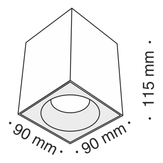 Plafon Zoom C030CL-01W IP65 Maytoni - zdjęcie dodatkowe 3
