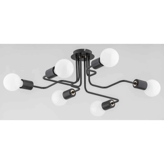 kinkiecik.pl Lampa sufitowa HARP 62184 6x60W/E27 62184 ALFA