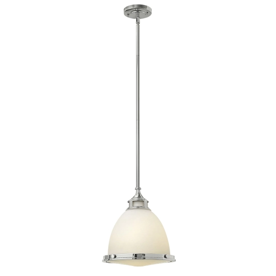 kinkiecik.pl Lampa wisząca Amelia – 1 źródło światła – Chrom HK-AMELIA-P-M-CM Elstead Lighting