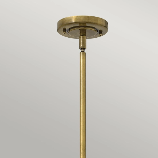 Lampa wisząca Amelia – 1 źródło światła – Ciemny brąz HK-AMELIA-P-M-RB Elstead Lighting