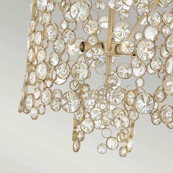 Lampa wisząca Anya – 6 źródeł światła HK-ANYA-6P Elstead Lighting