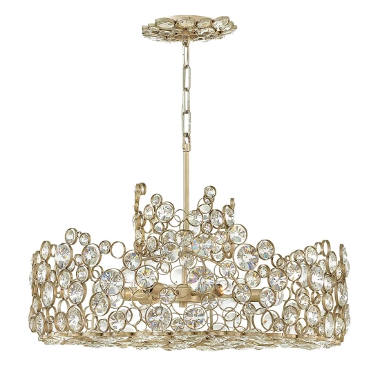 kinkiecik.pl Żyrandol Anya – 6 źródeł światła HK-ANYA6 Elstead Lighting