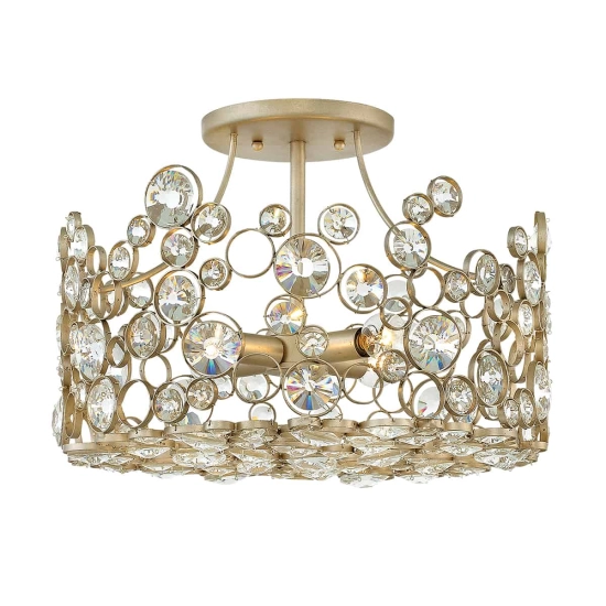 kinkiecik.pl Półplafon Anya – 4 źródła światła HK-ANYA-SF Elstead Lighting