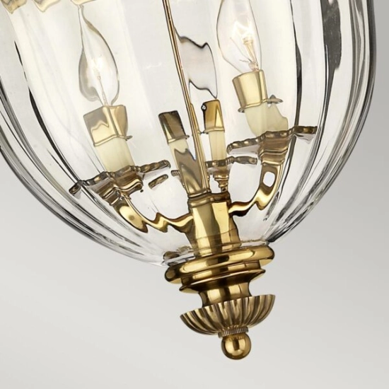 Plafon Cambridge – 3 źródła światła HK-CAMBRIDGE-F-B Elstead Lighting