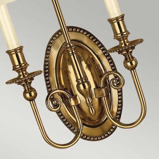 Kinkiet Cambridge – 2 źródła światła HK-CAMBRIDGE2-B Elstead Lighting