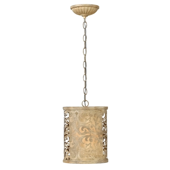 Mała lampa wisząca Carabel – 1 źródło światła HK-CARABEL-P-A Elstead Lighting