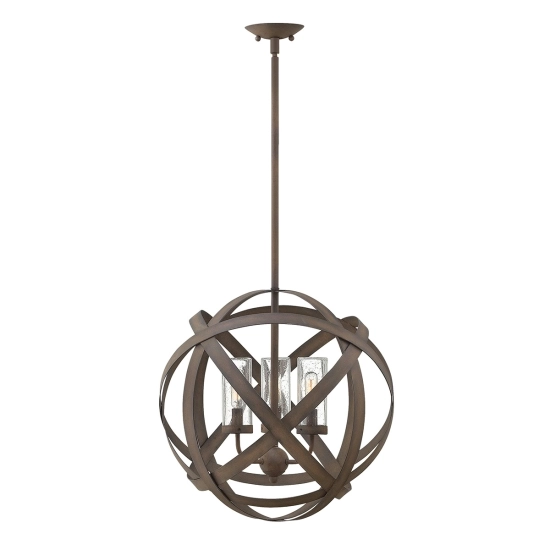 kinkiecik.pl Żyrandol Carson – 3 źródeł światła HK-CARSON-3P Elstead Lighting