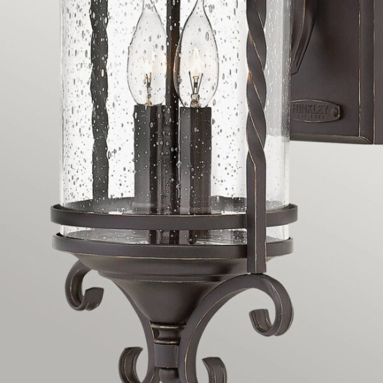 Latarnia naścienna Casa – 2 źródła światła HK-CASA-M Elstead Lighting