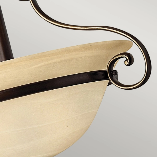 Plafon Cello – 2 źródła światła HK-CELLO-SF Elstead Lighting