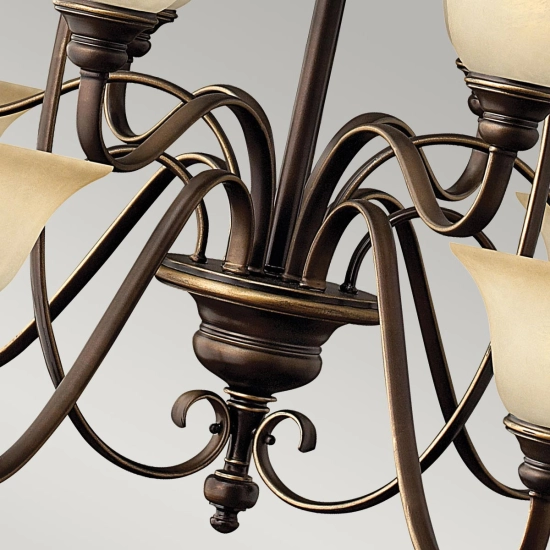Żyrandol Cello – 15 źródeł światła HK-CELLO15 Elstead Lighting