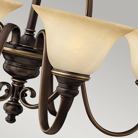 Żyrandol Cello – 6 źródeł światła HK-CELLO6 Elstead Lighting