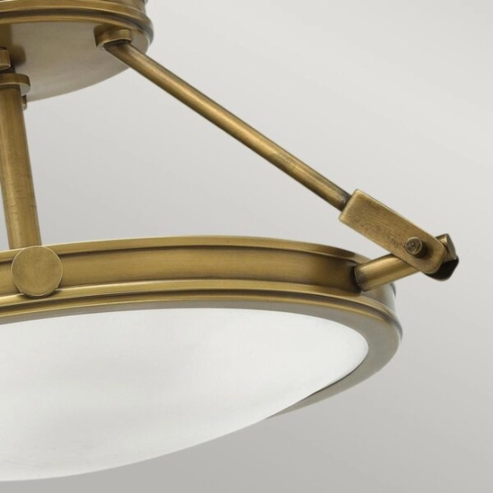 Półplafon Collier – 3 źródła światła HK-COLLIER-SF-S Elstead Lighting