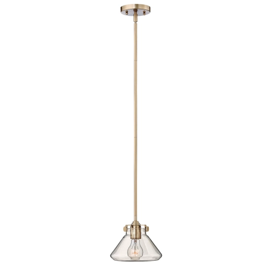 kinkiecik.pl Lampa wisząca Congress – 1 źródło światła – Szczotkowany karmel HK-CONGRESS-P-A-BC Elstead Lighting