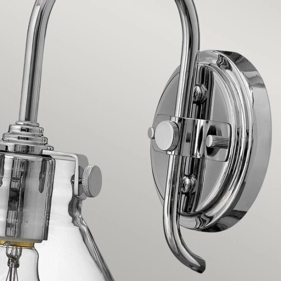 Kinkiet Congress – 1 źródło światła – Chrom HK-CONGRESS1-A-CM Elstead Lighting