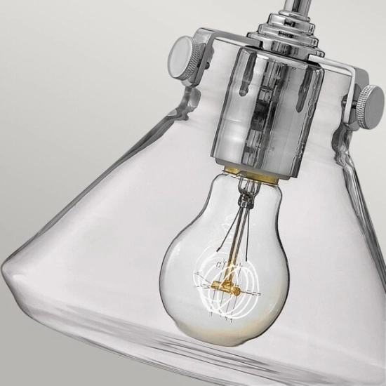Kinkiet Congress – 1 źródło światła – Chrom HK-CONGRESS1-A-CM Elstead Lighting