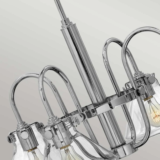 Żyrandol Congress – 4 źródła światła – Chrom HK-CONGRESS4-A-CM Elstead Lighting