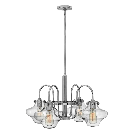 kinkiecik.pl Żyrandol Congress – 4 źródła światła – Chrom HK-CONGRESS4-B-CM Elstead Lighting