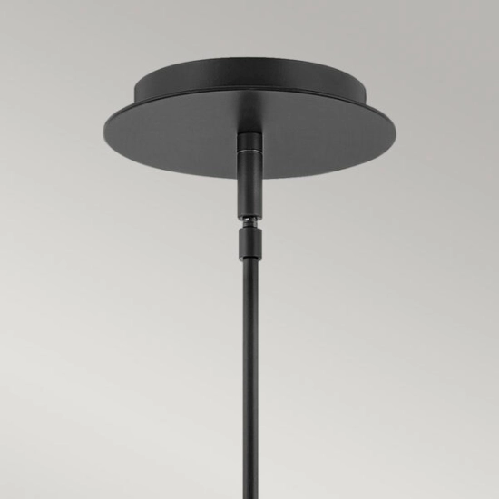 Mała lampa wisząca LED Dax – Czarna HK-DAX-MP-BK Elstead Lighting
