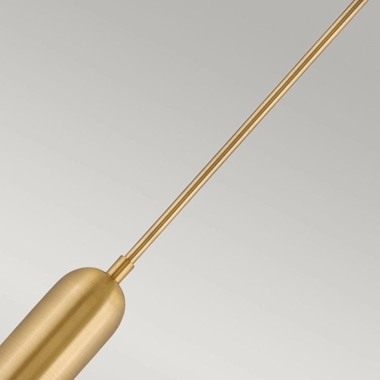 Mała lampa wisząca LED Dax – Stary mosiądz HK-DAX-MP-HB Elstead Lighting