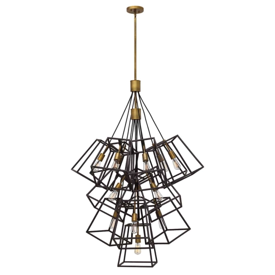 kinkiecik.pl Duży żyrandol Fulton – 13 źródeł światła HK-FULTON-13P Elstead Lighting