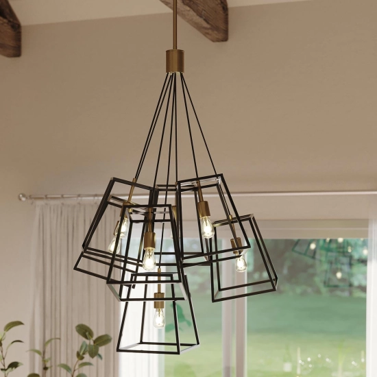 Żyrandol Fulton – 7 źródeł światła HK-FULTON-7P Elstead Lighting
