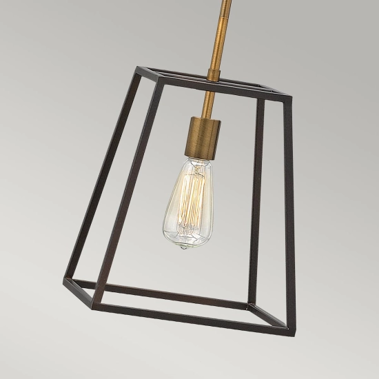 Lampa wisząca Fulton – 1 źródło światła HK-FULTON-P Elstead Lighting