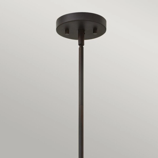 Mała lampa wisząca Gemma – 1 źródło światła – Vintage brąz HK-GEMMA-P-A-VBZ Elstead Lighting