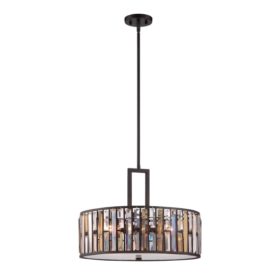 kinkiecik.pl Lampa wisząca Gemma – 3 źródła światła – Vintage brąz HK-GEMMA-P-C-VBZ Elstead Lightnig