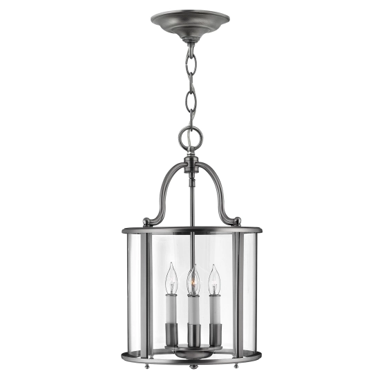 kinkiecik.pl Lampa wisząca Gentry – 4 źródła światła – Pewter HK-GENTRY-P-M-PW Elstead Lighting