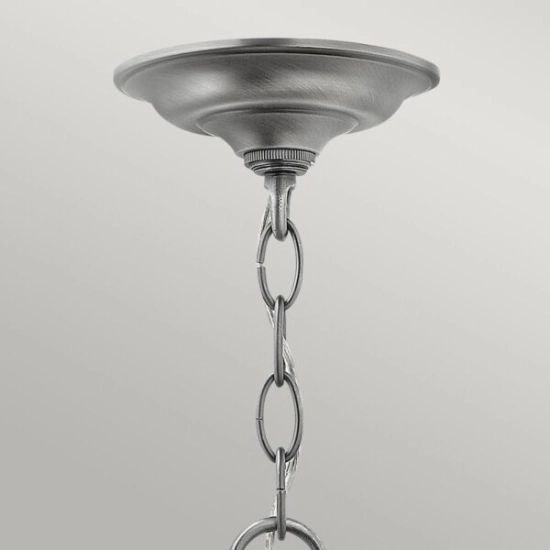 Lampa wisząca Gentry – 4 źródła światła – Pewter HK-GENTRY-P-M-PW Elstead Lighting