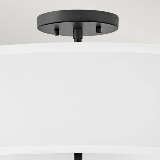 Lampa wisząca Graham – 4 źródła światła – Czarna HK-GRAHAM-L-BK Elstead Lighting