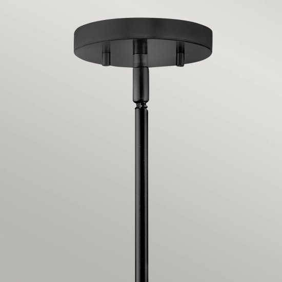 Lampa wisząca Graham – 4 źródła światła – Czarna HK-GRAHAM-L-BK Elstead Lighting