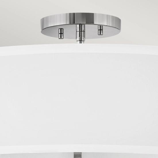 Lampa wisząca Graham – 4 źródła światła – Polerowany nikiel HK-GRAHAM-L-PN Elstead Lighting