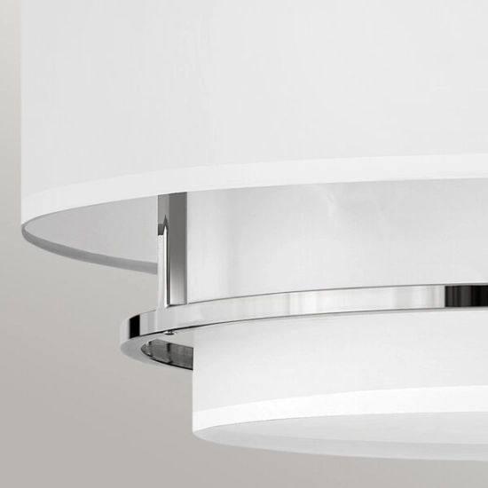 Lampa wisząca Graham – 4 źródła światła – Polerowany nikiel HK-GRAHAM-L-PN Elstead Lighting