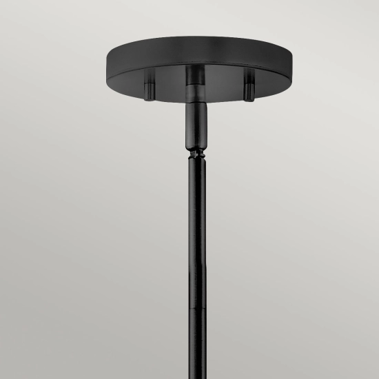 Lampa wisząca Graham – 3 źródła światła – Czarna HK-GRAHAM-M-BK Elstead Lighting