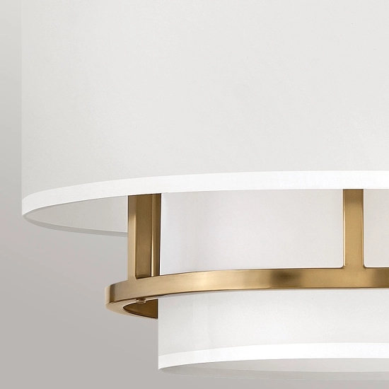 Lampa wisząca Graham – 3 źródła światła – Lakierowany mosiądz HK-GRAHAM-M-LCB Elstead Lighting