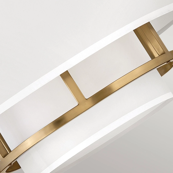 Lampa wisząca Graham – 3 źródła światła – Lakierowany mosiądz HK-GRAHAM-M-LCB Elstead Lighting