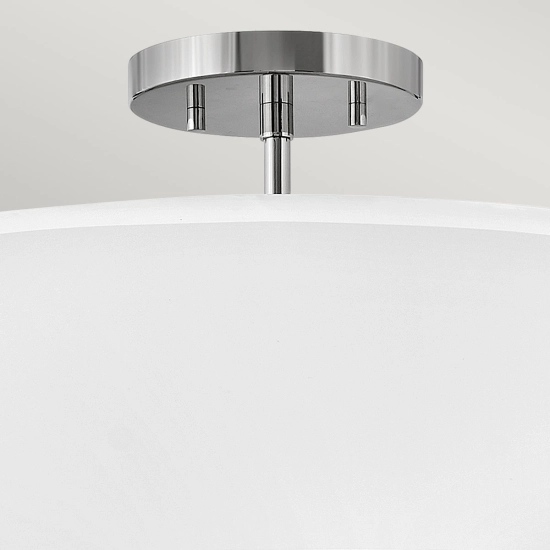 Lampa wisząca Graham – 3 źródła światła – Polerowany nikiel HK-GRAHAM-M-PN Elstead Lighting