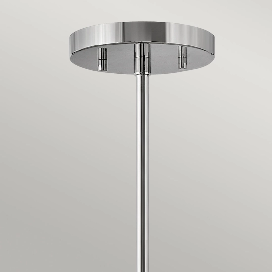 Lampa wisząca Graham – 3 źródła światła – Polerowany nikiel HK-GRAHAM-M-PN Elstead Lighting