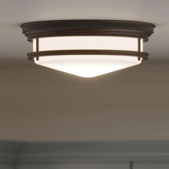 Plafon Hadley – 3 źródła światła – Olejowany brąz HK-HADLEY-F-OZ Elstead Lighting
