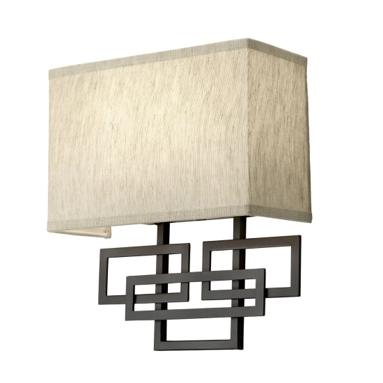 Kinkiet Lanza – 2 źródła światła – Olejowany brąz Elstead HK-LANZA2 Lighting