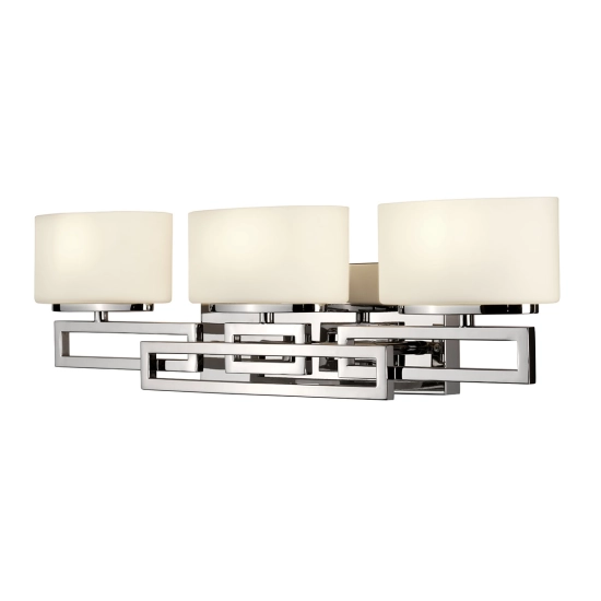 kinkiecik.pl Kinkiet Lanza – 3 źródła światła – Polerowany chrom HK-LANZA3-BATH Elstead Lighting
